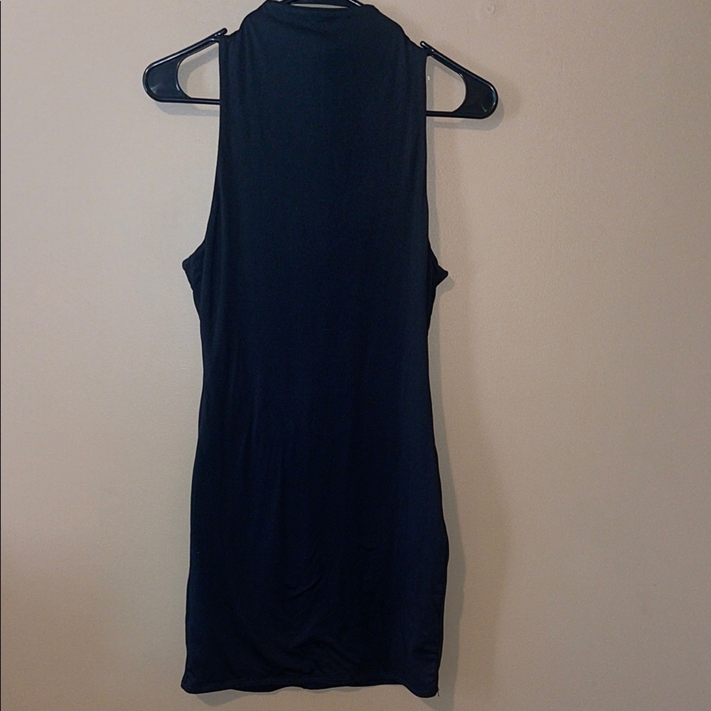 Naked Wardrobe Black mock neck mini dress - Picture 2 of 10
